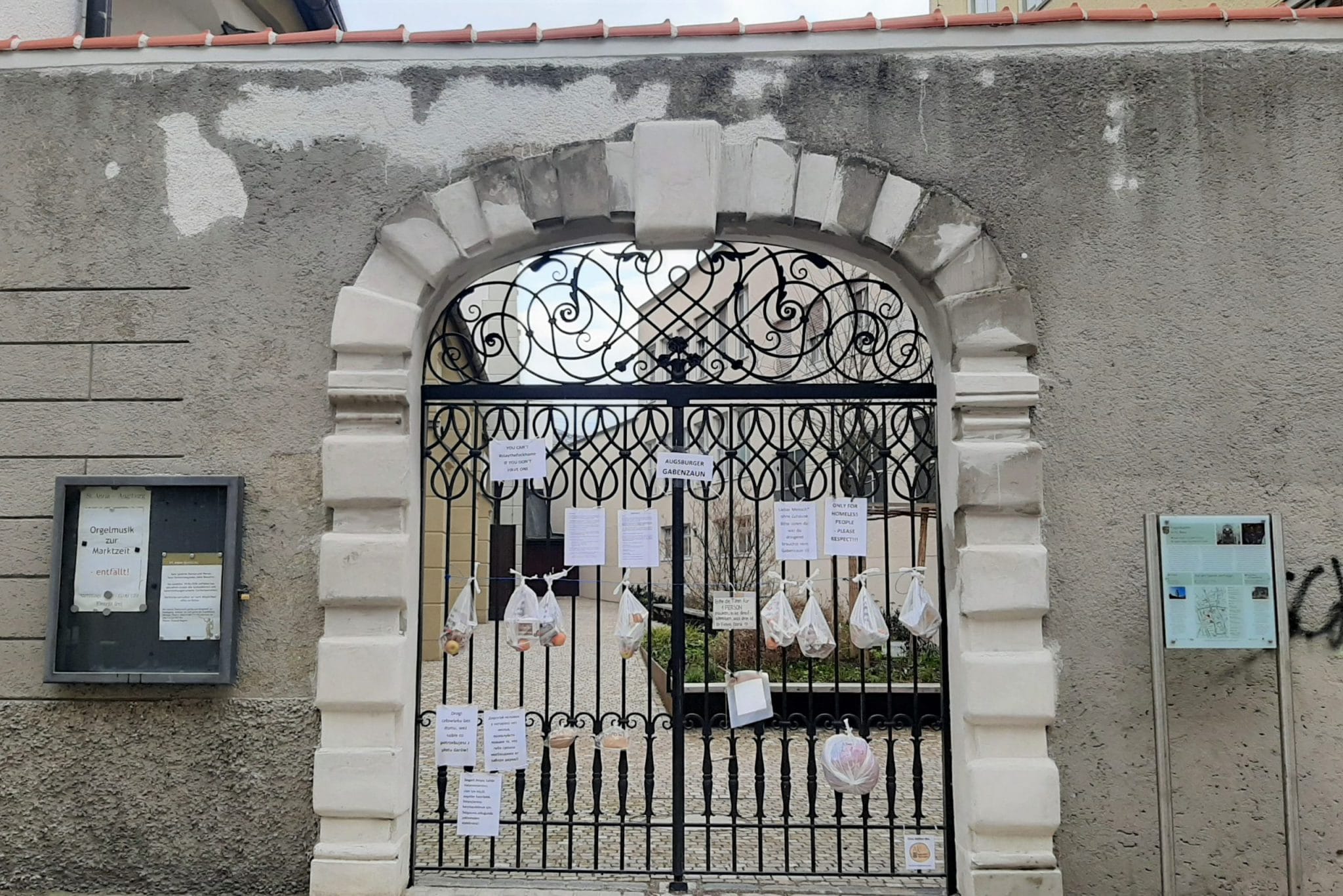 Gabenzaun Augsburg