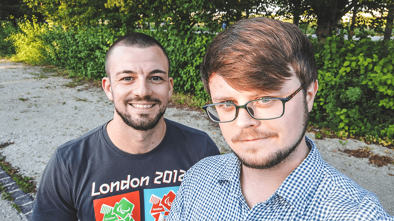 Ocha Ocha GmbH - Gründer Christopher Gogolin links und CMO Denny Sachs rechts