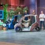 Hopper Mobility aus Augsburg bei „Die Höhle der Löwen“ bei VOX. Investor Nico Rosberg testet den Hopper. Foto: RTL / Bernd-Michael Maurer